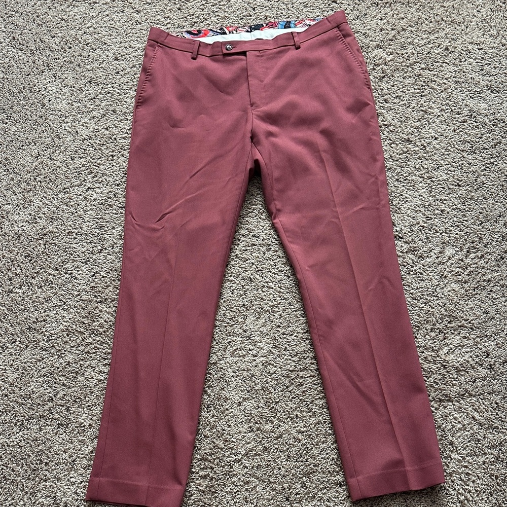 Paisley & Gray Men's Maroon Chinos